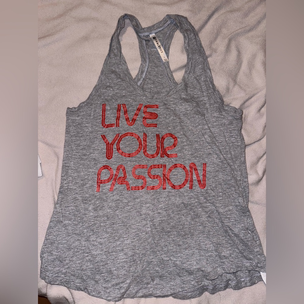 Fabletics “live your passion” athletic tank top